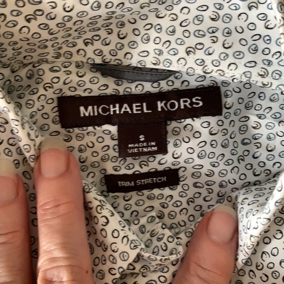 Michael Kors men’s button down shirt sz S - Picture 5 of 7